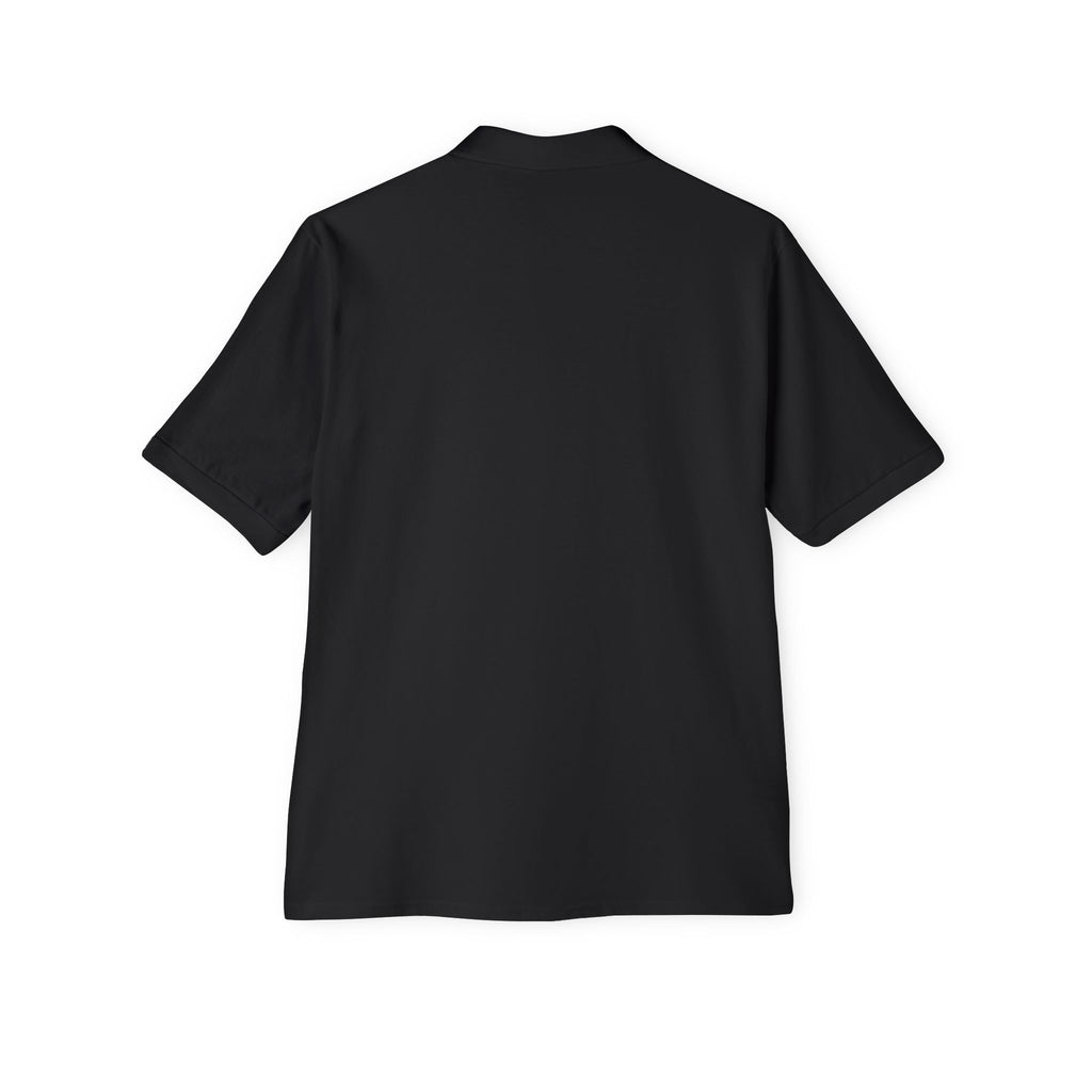 bare minimum black polo