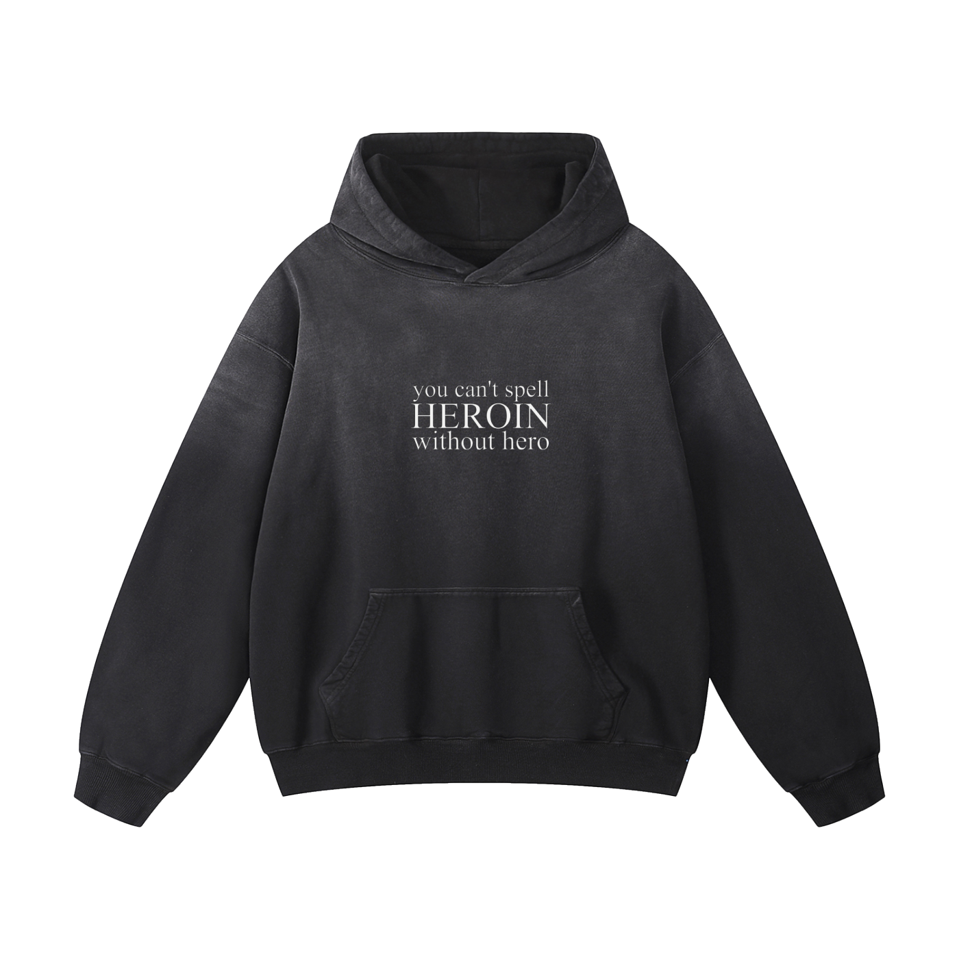 hero black hoodie