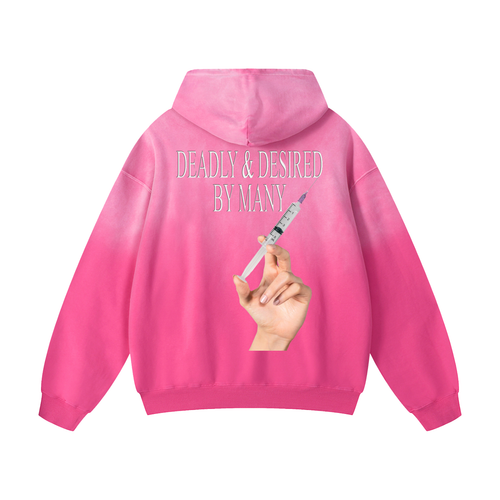 hero pink hoodie