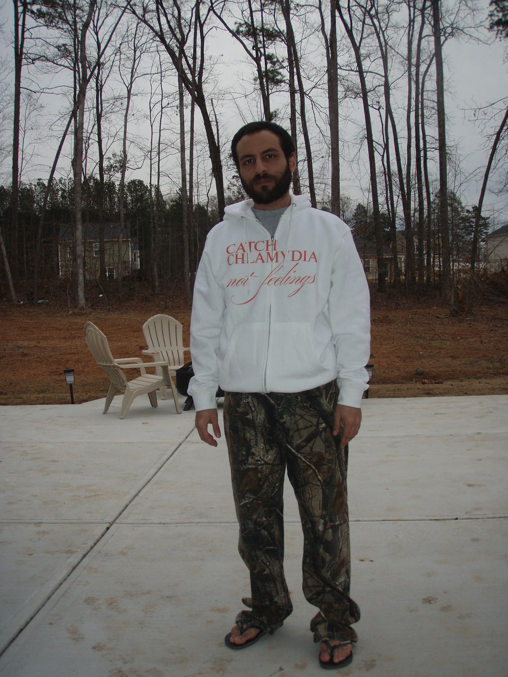catch chlamydia zip up