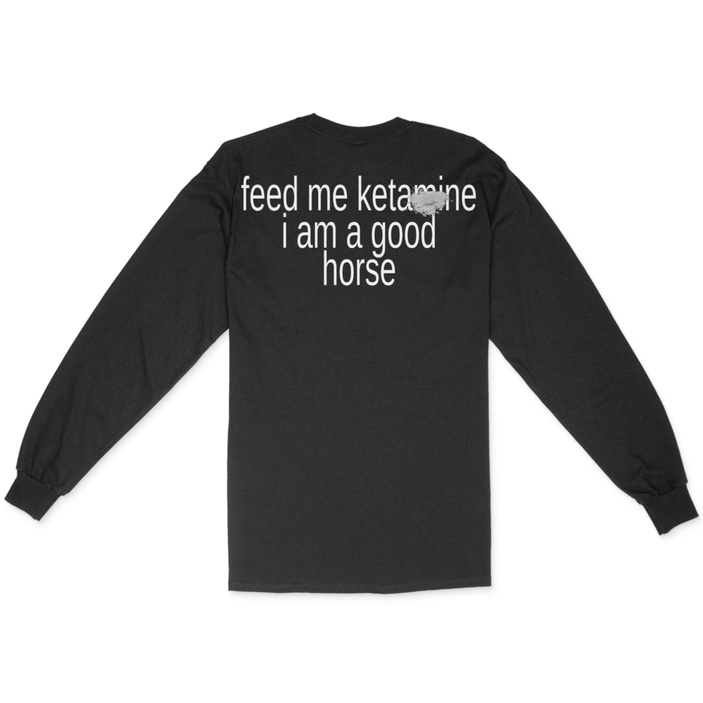 horse black long sleeve