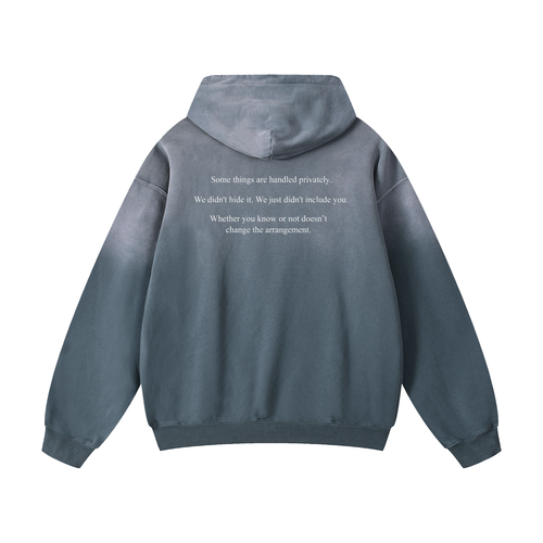 cuck gray hoodie