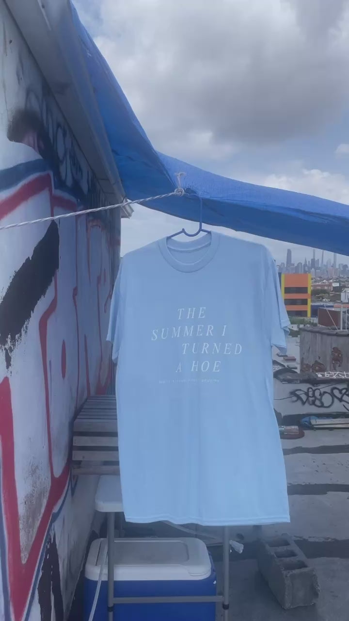 Hoe Summer Blue Tee