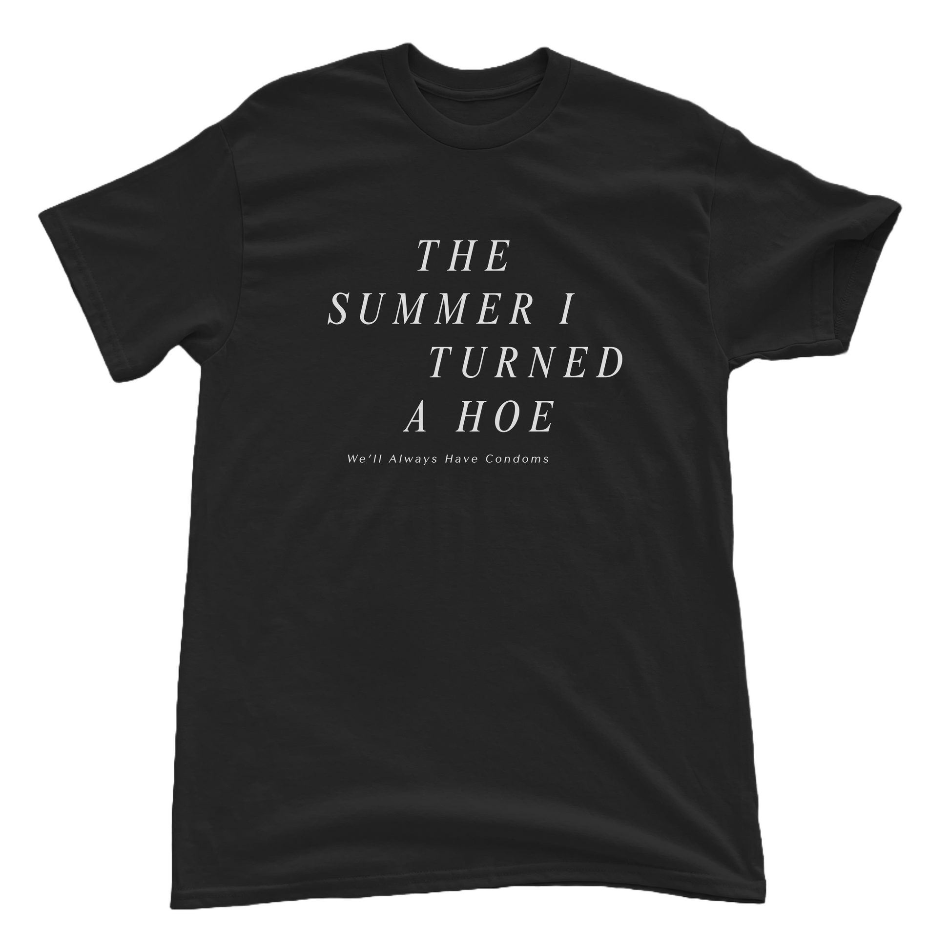 Hoe Summer Black Tee