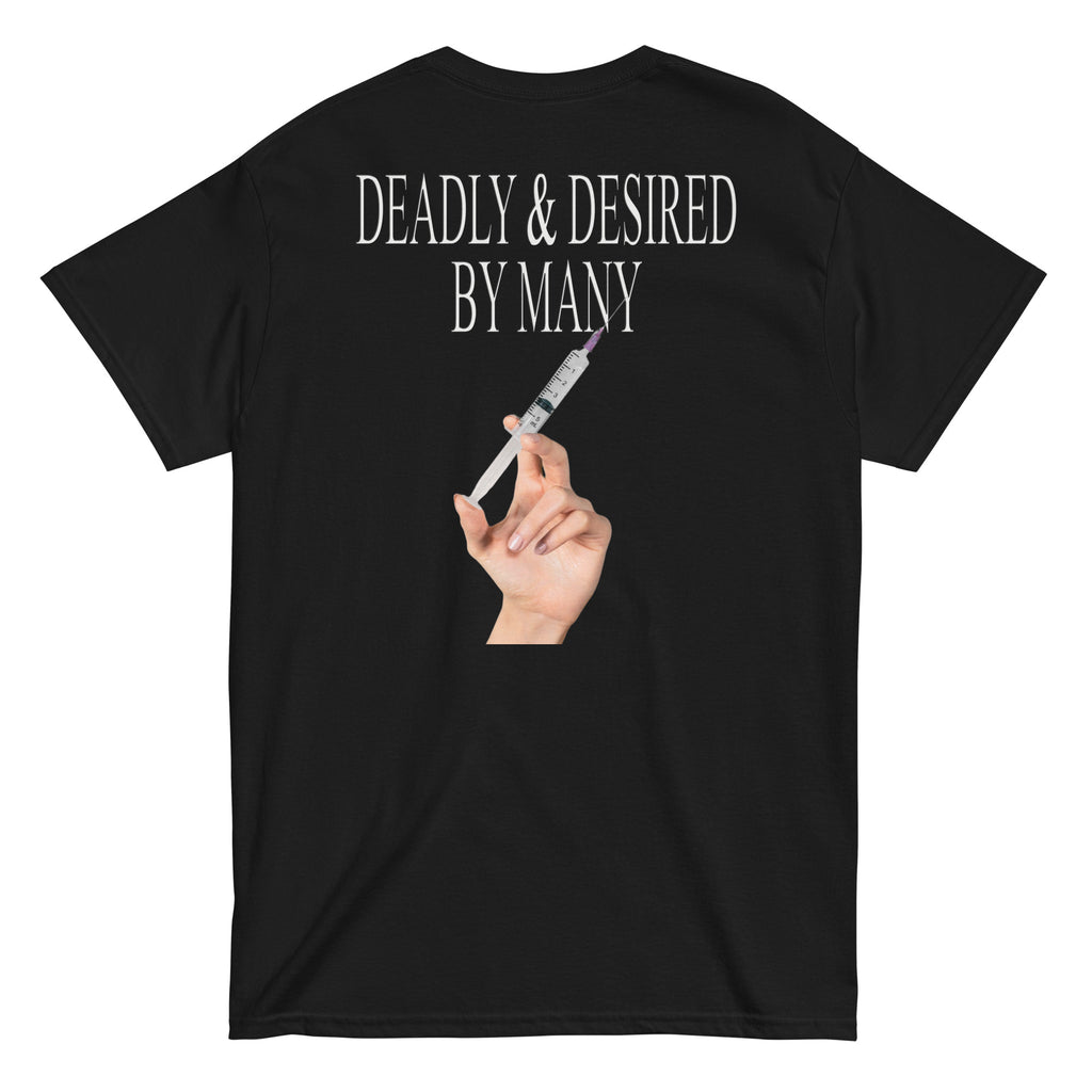 heroin black tee