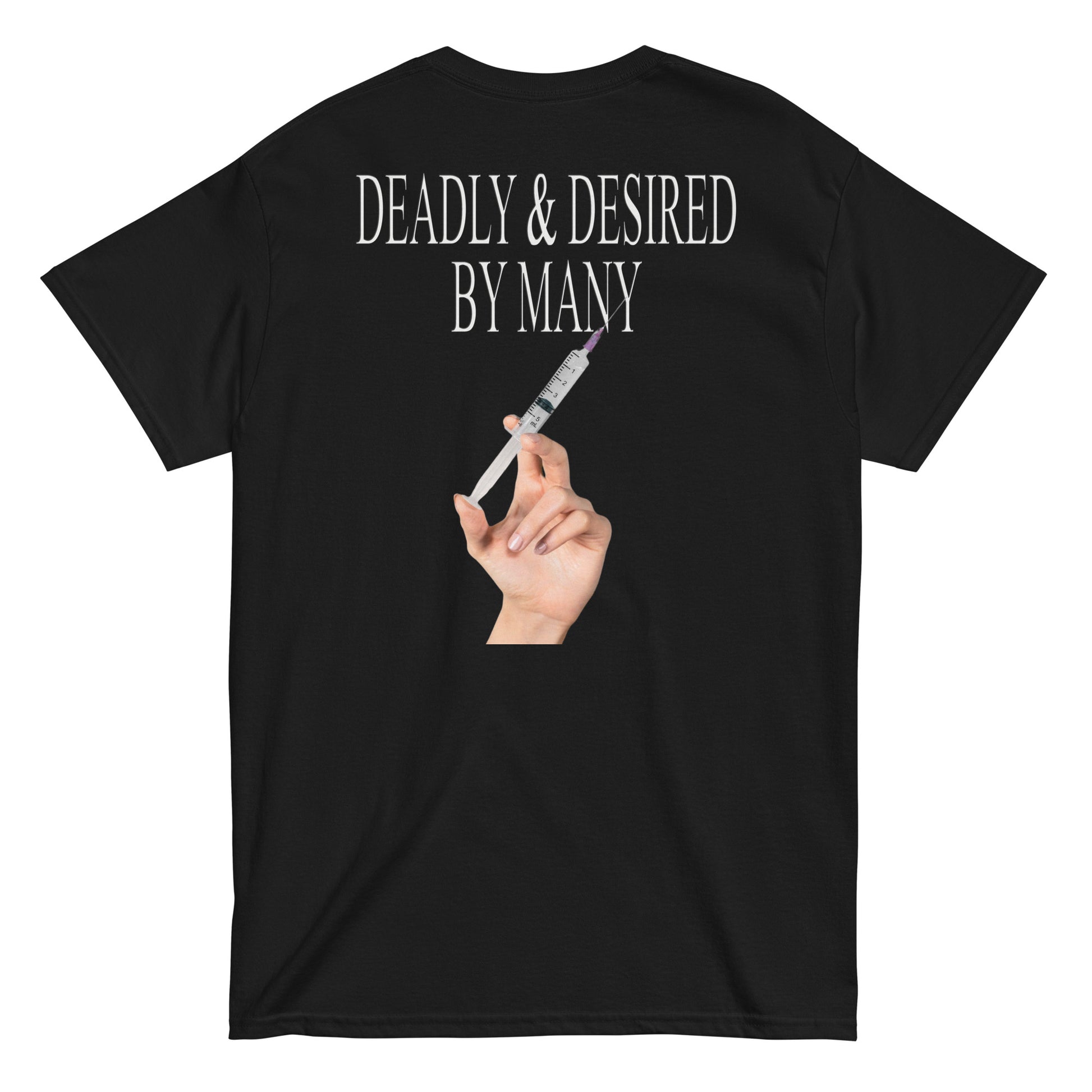 heroin black tee