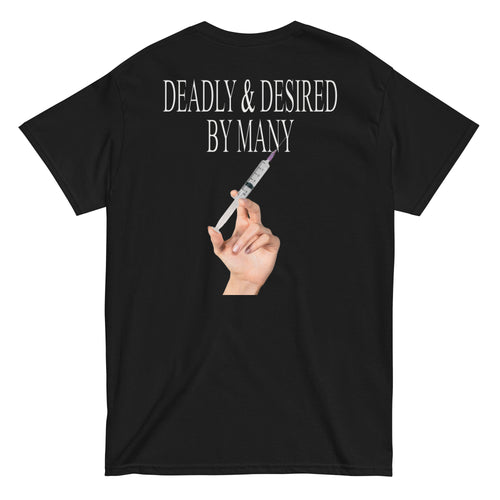 heroin black tee