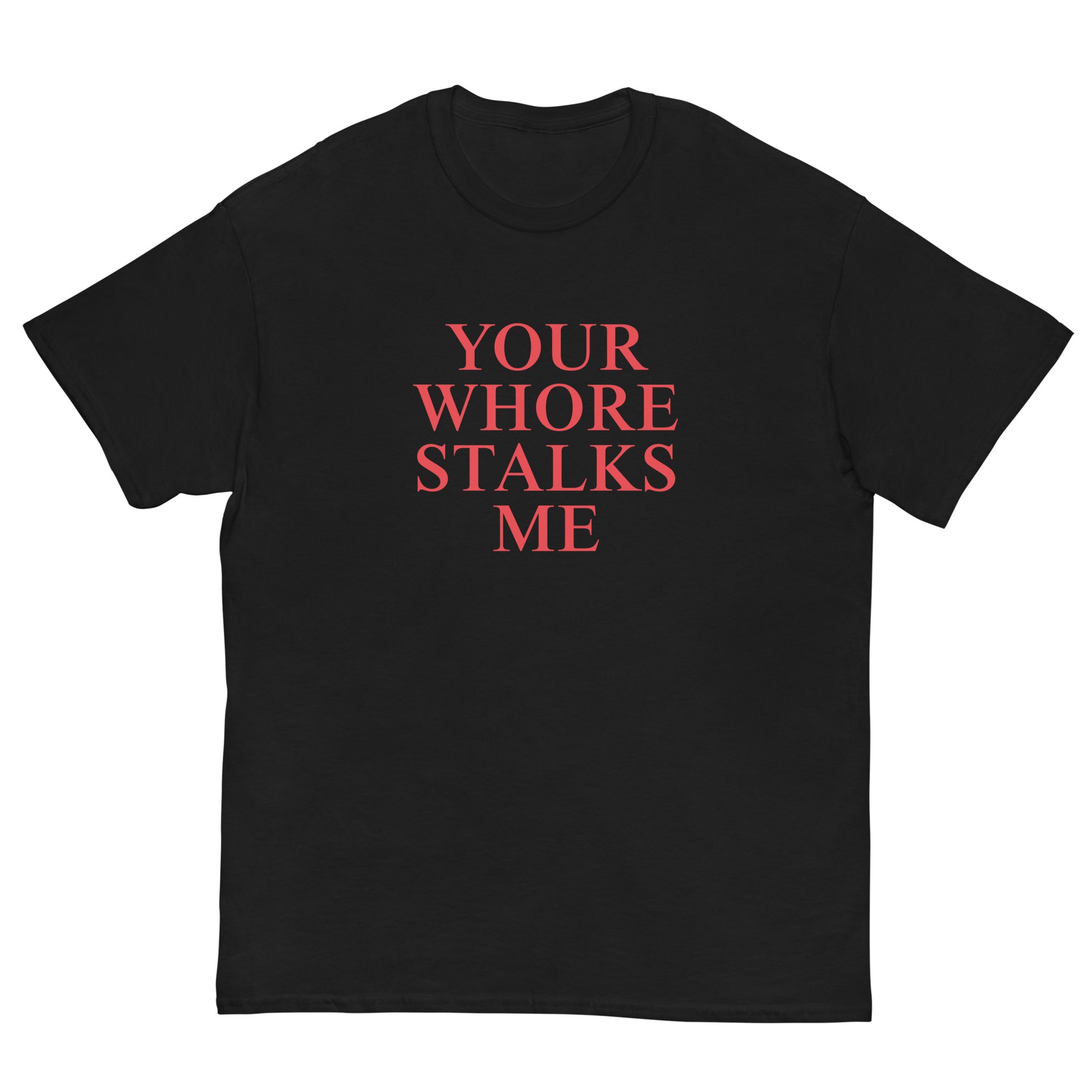 stalker black tee